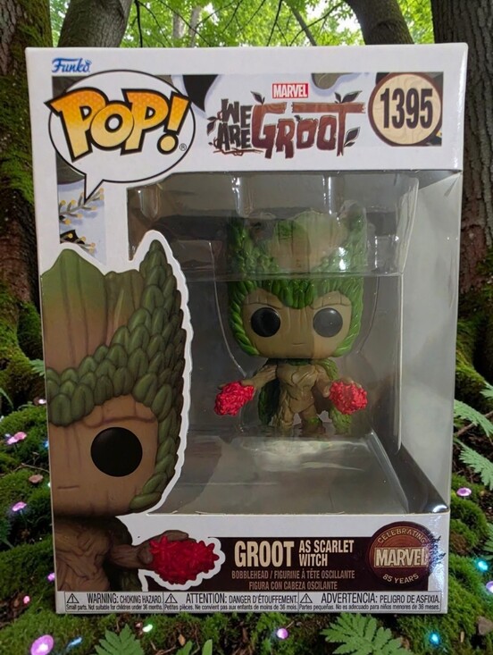 Funko Other - Funko Pop Marvel We Are Groot Groot as Scarlet Witch #1395 NIB
